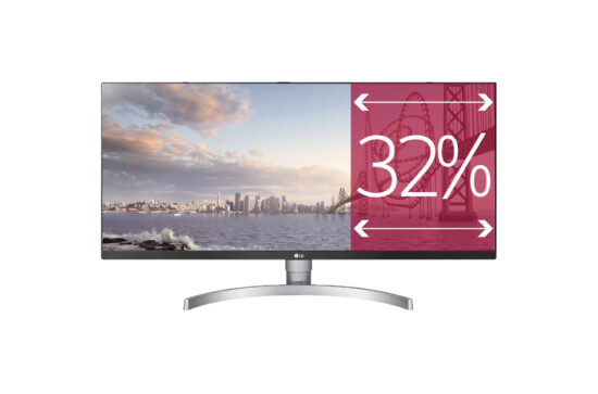 LG 34WK650-W 34" MONITOR IPS ULTRAWIDE 21:9 - Image 2