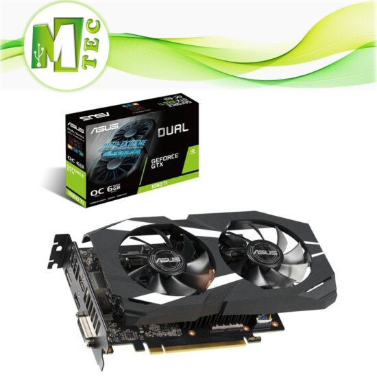 ASUS DUAL GTX 1660 TI OC EDITION 6GB GDDR6