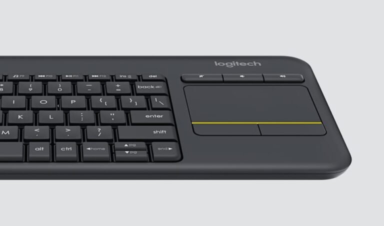 Logitech K400 Plus Teclado Wireless con Touchpad