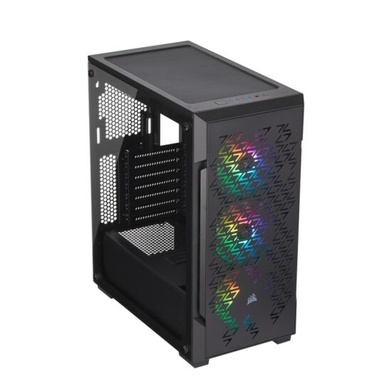 CORSAIR iCUE 220T RGB VIDRIO BLACK - Image 3