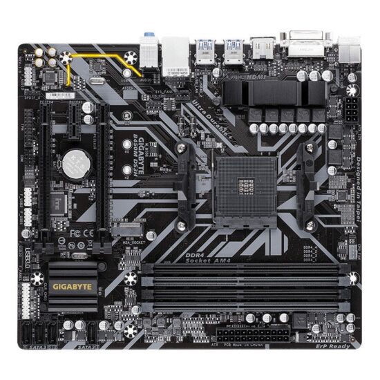 Gigabyte B450M-DS3H AM4 Mainboard AMD Ryzen - Image 2