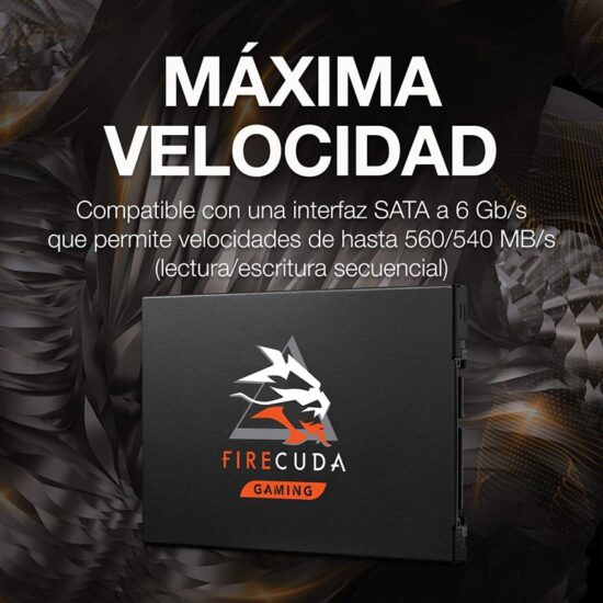 Seagate Firecuda 120 Ssd 500gb Sata 3d Nand Tlc - Image 2