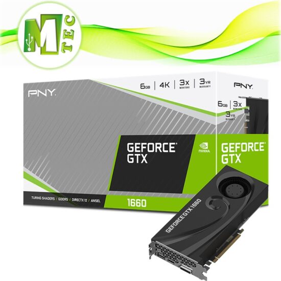 PNY GTX1660 6GB GDDR5 DIRECTX 12 PCI-E 3.0