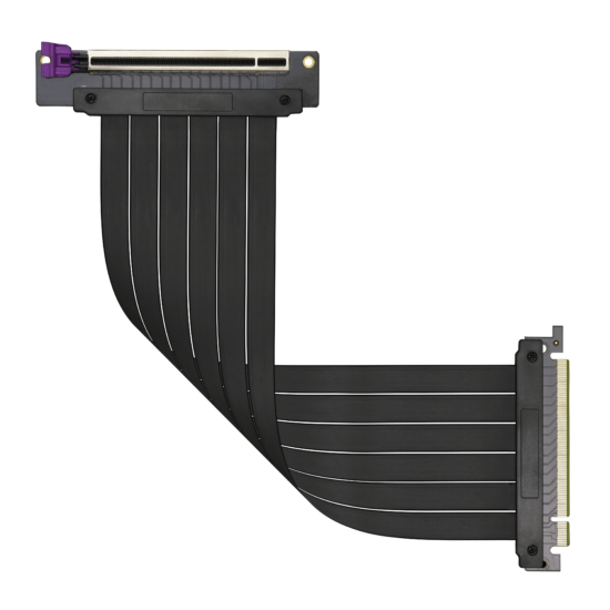 COOLER MASTER RISER CABLE PCIE 3.0 X16 VER. 2 300MM - Image 2