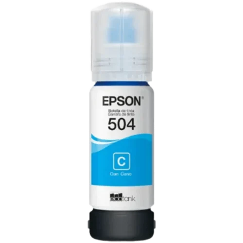 Epson T504 Boella De Tinta 70ml Cian