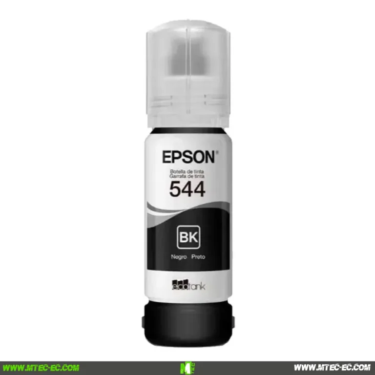 Epson T544 Botella De Tinta 65ml Negra