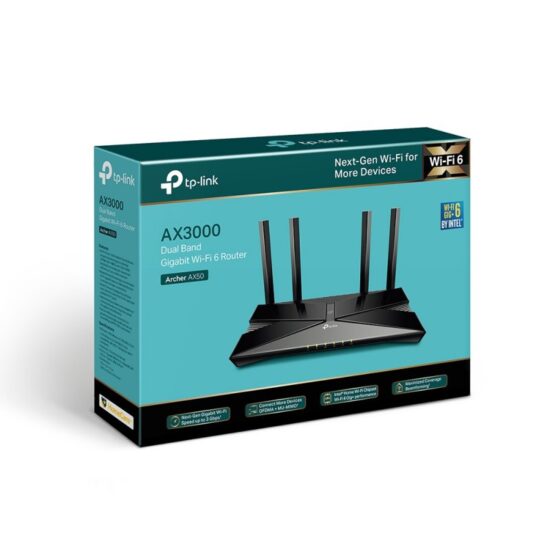 Tp-Link Archer Ax50 Dual Band Ax300 Wifi 6 - Image 4