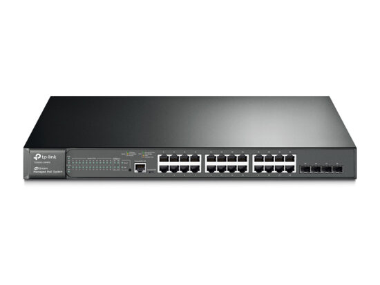 TP-LINK T2600G-28MPS(TL-SG3424P) SWITCH 24 PUERTOS POE ADMIN L2 - Image 2