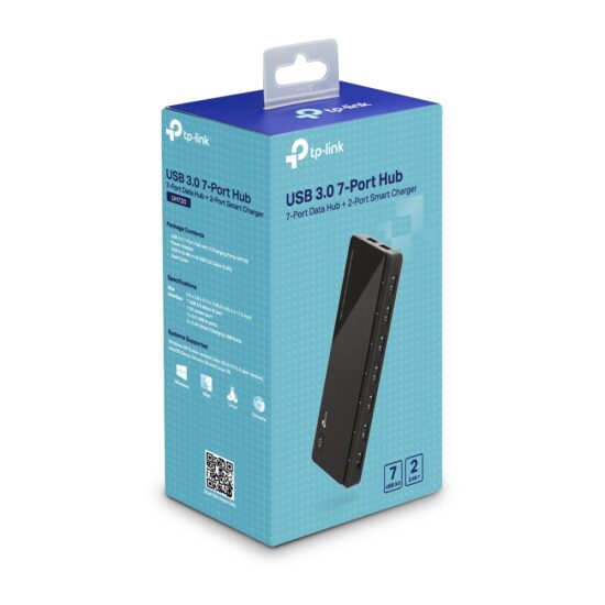 Tp-Link Uh720 7 Puertos Usb 3.0 + 2 Puertos Carga - Image 2