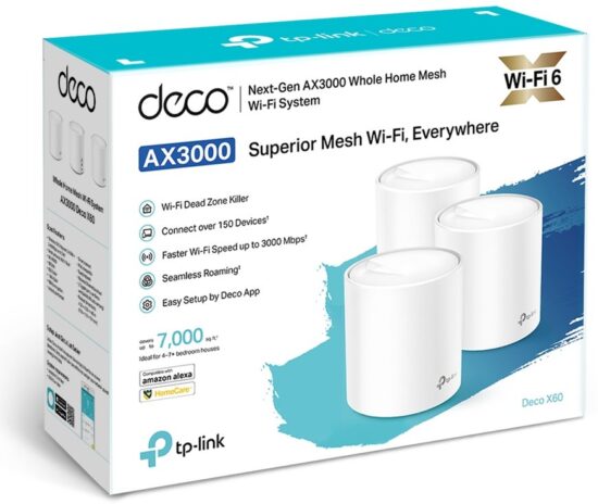 Tp-link Deco X60 Mesh Wifi 6 AX 3000 Paquete 3 unidades - Image 2