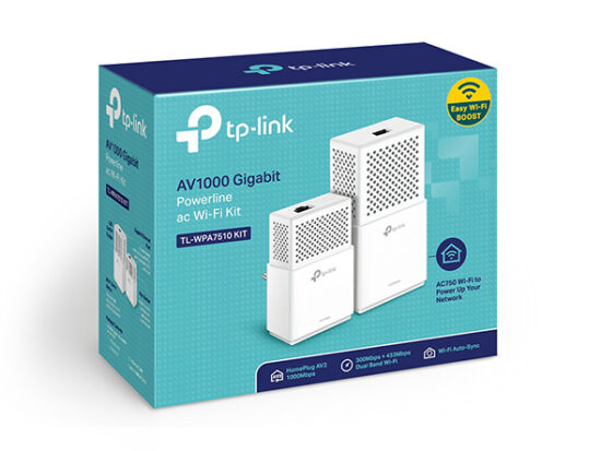 Tp-Link Tl-Wpa7510 Kit Powerline Av1000 Gigabit - Image 2