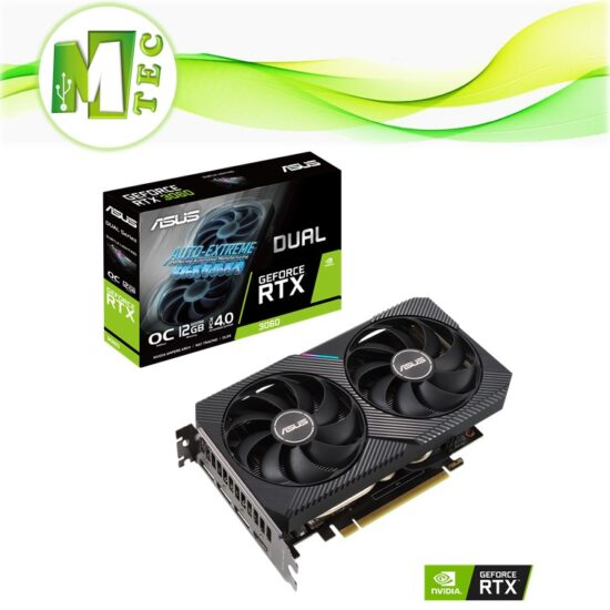 Asus Dual RTX 3060 V2 OC Edition 12GB GDDR6