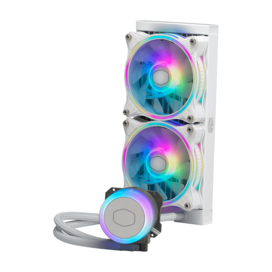 Cooler Master Masterliquid Ml240 Illusion Aio 240mm White - Image 2