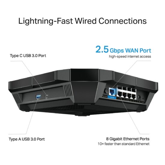 Tp-link Archer AX6000 Router Wireless Doble banda 5952Mbps - Image 2