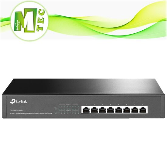 Tp-link Tl-sg1008mp Switch 8 puertos Gigabit POE+ 153W