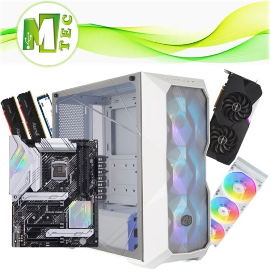 Pc Mtec Asus Snow Premiun Core I7-11700/16gb Ram/1tb M.2/RX6800