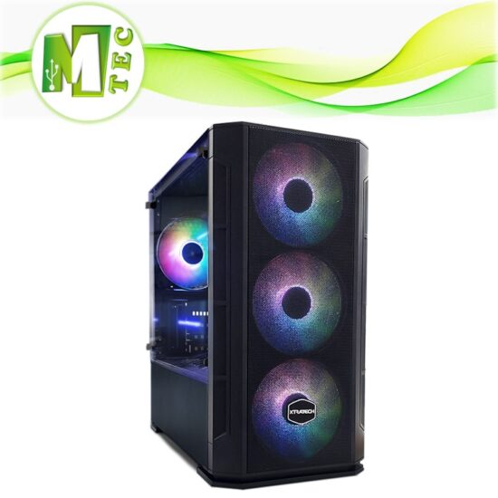 Xtratech B770 Case Gamer 4 Ventiladores Rgb, M-atx