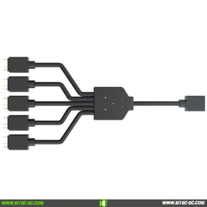 Mtec-Cooler-Master-Spliter-ARGB-5-1 | MTEC Cooler Master Argb Splitter 1 A 5 Cable