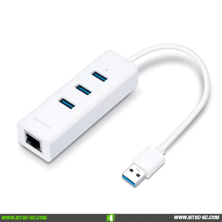 Tp-link UE330 Adaptador USB a RJ45 + 3 Puertos USB