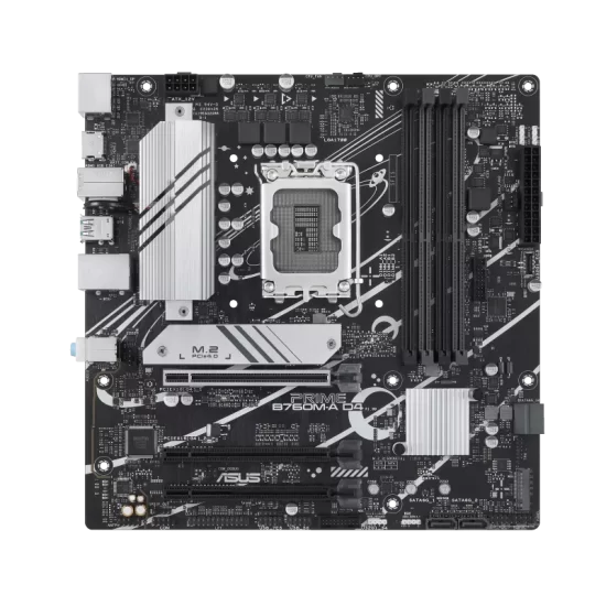 Asus Prime B760M-A D4 Mainboard MAtx DDR4 13va Gen/12va Intel - Image 2