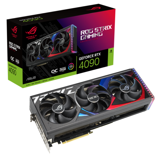 Asus Rog Strix RTX 4090 OC Edition 24GB GDDR6X Tarjeta de Video - Image 2