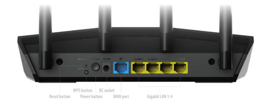 Asus RT-AX1800S Router Wifi 6 4 Antenas - Image 3