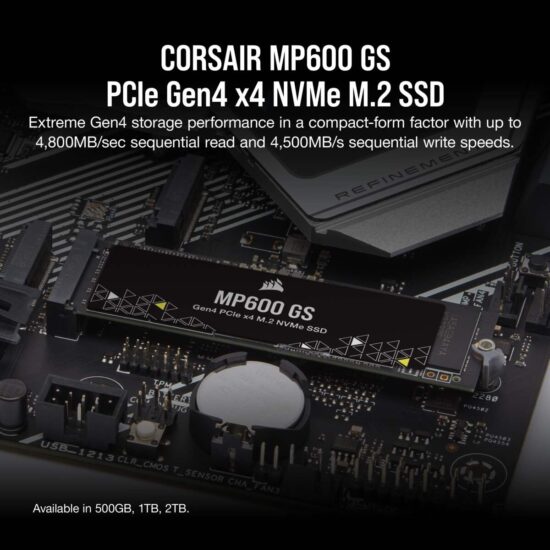 Corsair MP600 GS M.2 Nvme 1TB PCIe 4.0 - Image 6