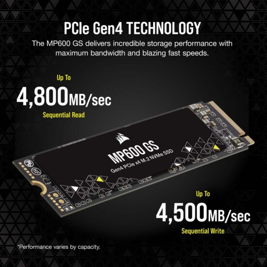 Corsair MP600 GS M.2 Nvme 1TB PCIe 4.0 - Image 2