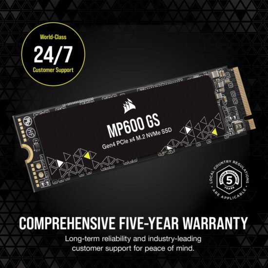 Corsair MP600 GS M.2 Nvme 1TB PCIe 4.0 - Image 4