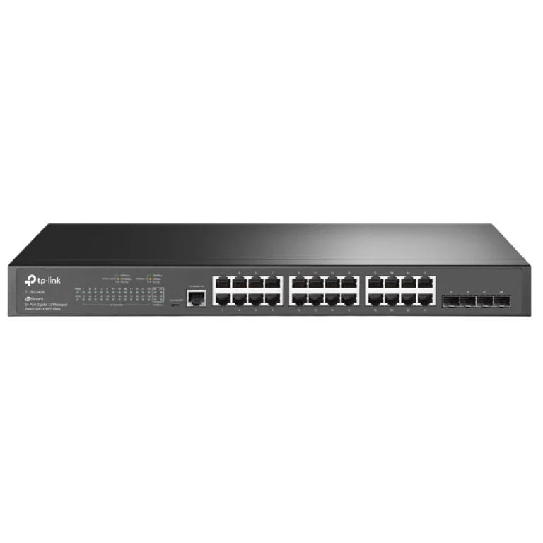 Tp-link TL-SG3428 Switch 24 Puertos Gigabit L2 +4 SFP