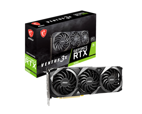 MSI RTX 3060 Ventus 3X 12G OC Edition 12GB - Image 2