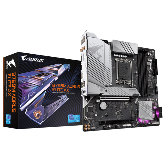 Gigabyte B760M Aorus Elite AX LGA1700 Intel - Image 7