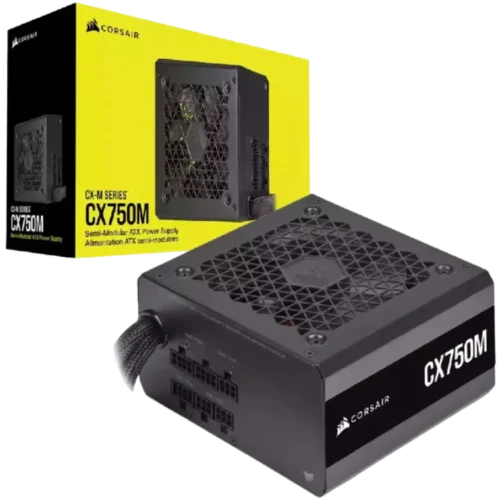 Corsair CX750M Fuente de poder 750W Semi-Modular