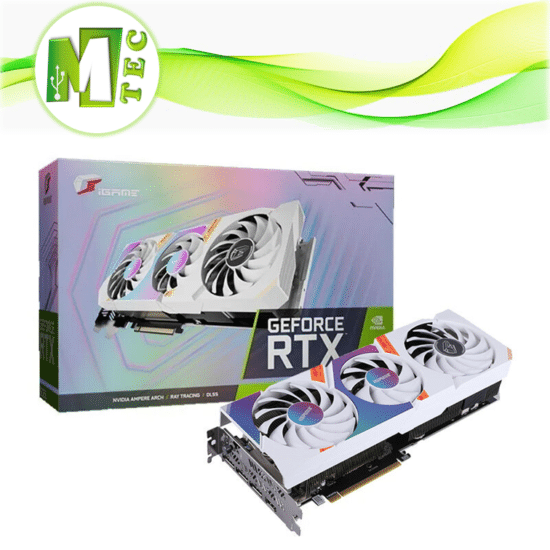 Colorful iGame RTX 3060 Ti Ultra W OC 8GB LHR-V Tarjeta de Video