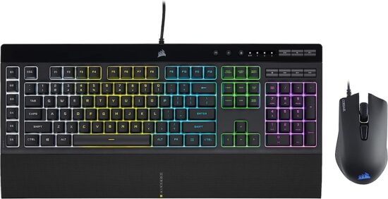 Corsair K55 RGB PRO + Katar Pro Gaming Bundle teclado/mouse - Image 6