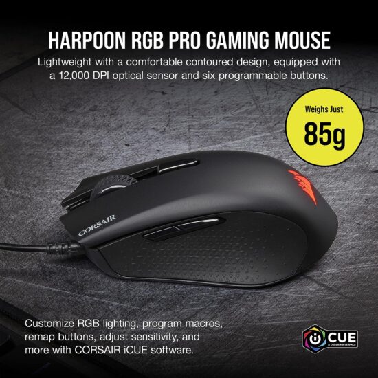 Corsair K55 RGB PRO + Katar Pro Gaming Bundle teclado/mouse - Image 5