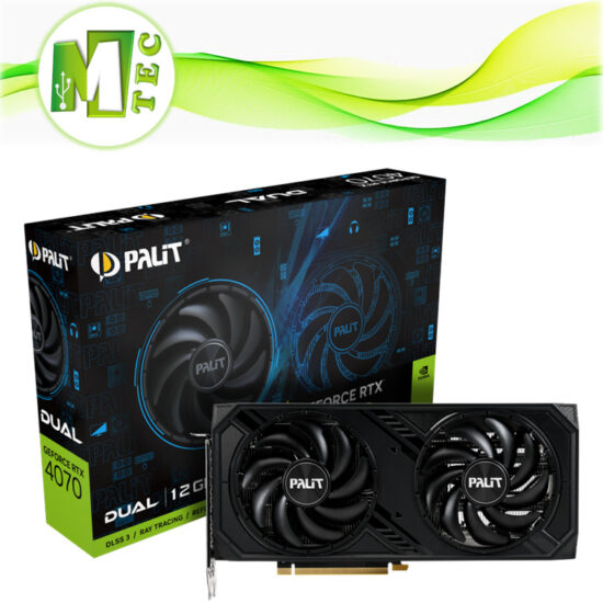 Palit RTX 4070 Dual 12GB GDDR6X Tarjeta de video