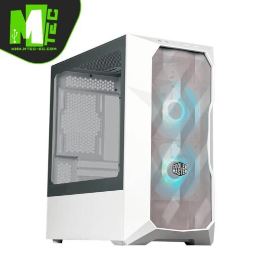 Cooler Master TD300 Mesh White 2 Fans Vidrio Templado