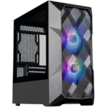 Cooler Master TD300 Mesh Black 2 Fans Vidrio Templado