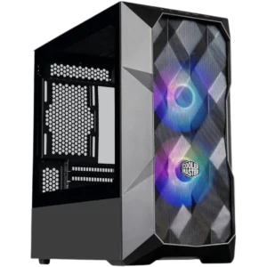 Cooler Master TD300 Mesh Black 2 Fans Vidrio Templado | MTEC Cooler Master TD300 Mesh Black 2 Fans Vidrio Templado