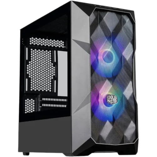 Cooler Master TD300 Mesh Black 2 Fans Vidrio Templado