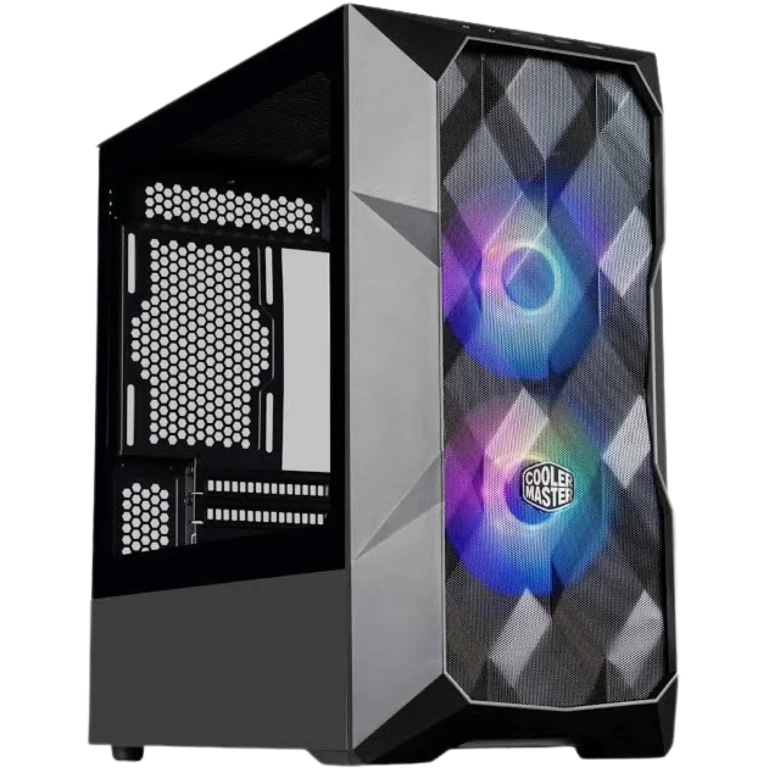 Cooler Master TD300 Mesh Black 2 Fans Vidrio Templado