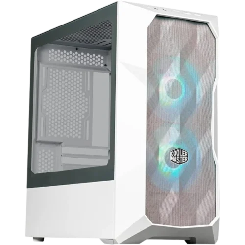 Cooler Master TD300 Mesh White 2 Fans Vidrio Templado