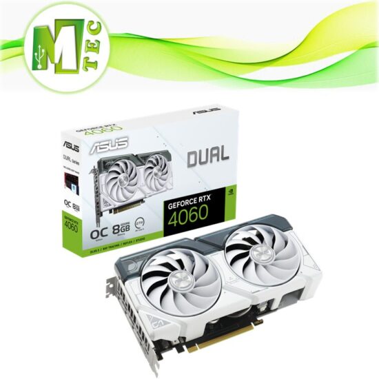 Asus Dual Rtx 4060 OC Edition 8GB GDDR6 White