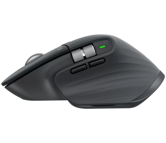 Logitech MX Master 3S Grafito Mouse inalámbrico Batería Recargable - Image 5