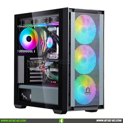Segotep Gank 360 Case Gamer Vidrio templado 4 Fans