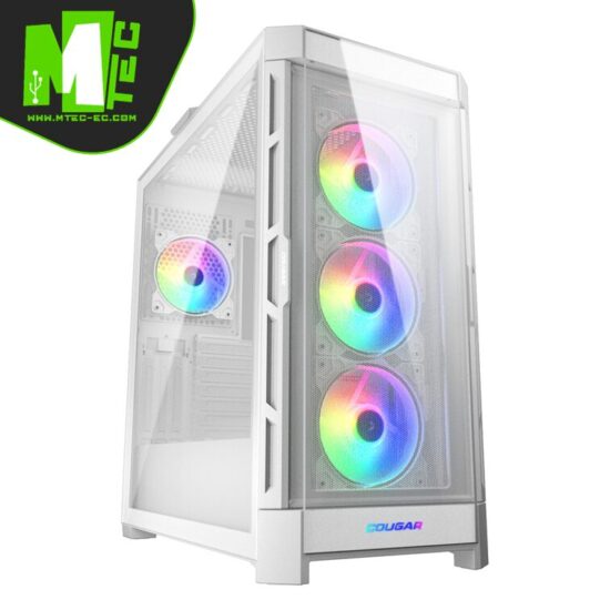 Cougar Duoface PRO RGB Case Vidrio Templado White