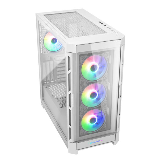 Cougar Duoface PRO RGB Case Vidrio Templado White - Image 3