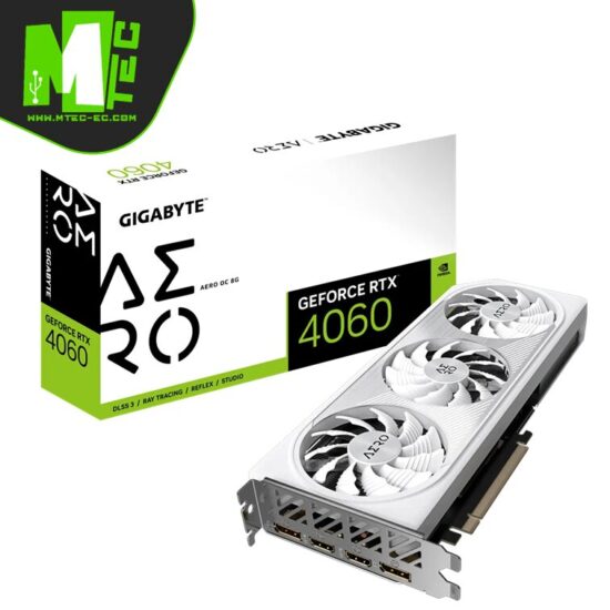 Gigabyte RTX 4060 Aero OC 8GB Tarjeta de Video