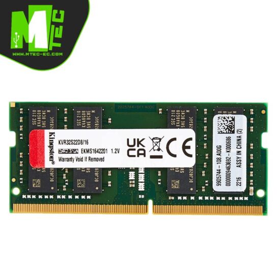 Kingston SO-DIMM 16GB DDR4 3200Mhz KVR32S22D8/16